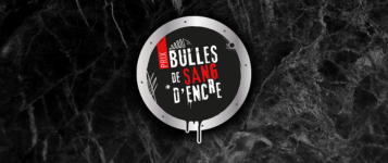 bulle de sang encre