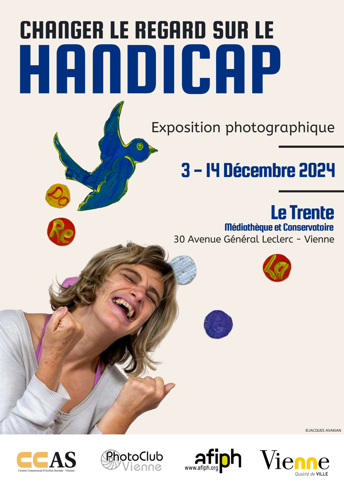 affiche changer le regard sur le handicap