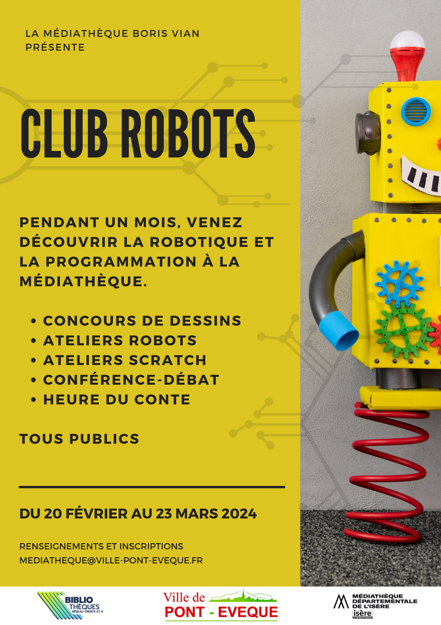 Affiche Club Robots