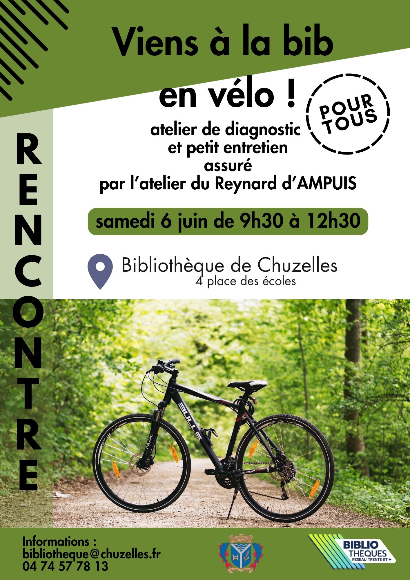 Affiche atelier vélo