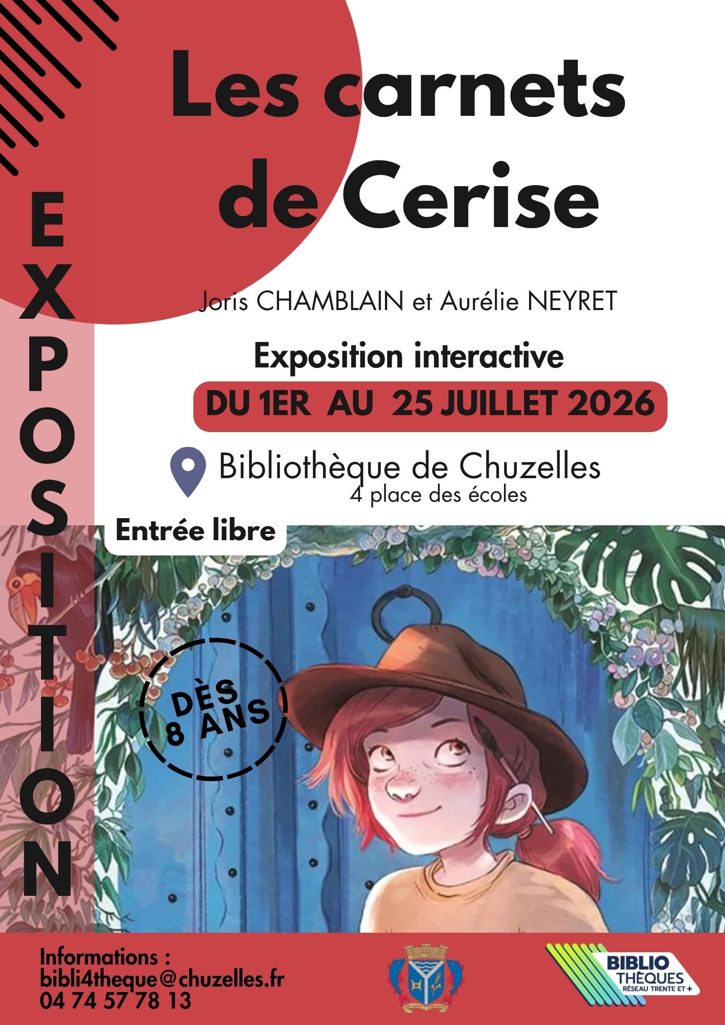 Affiche carnets de cerise