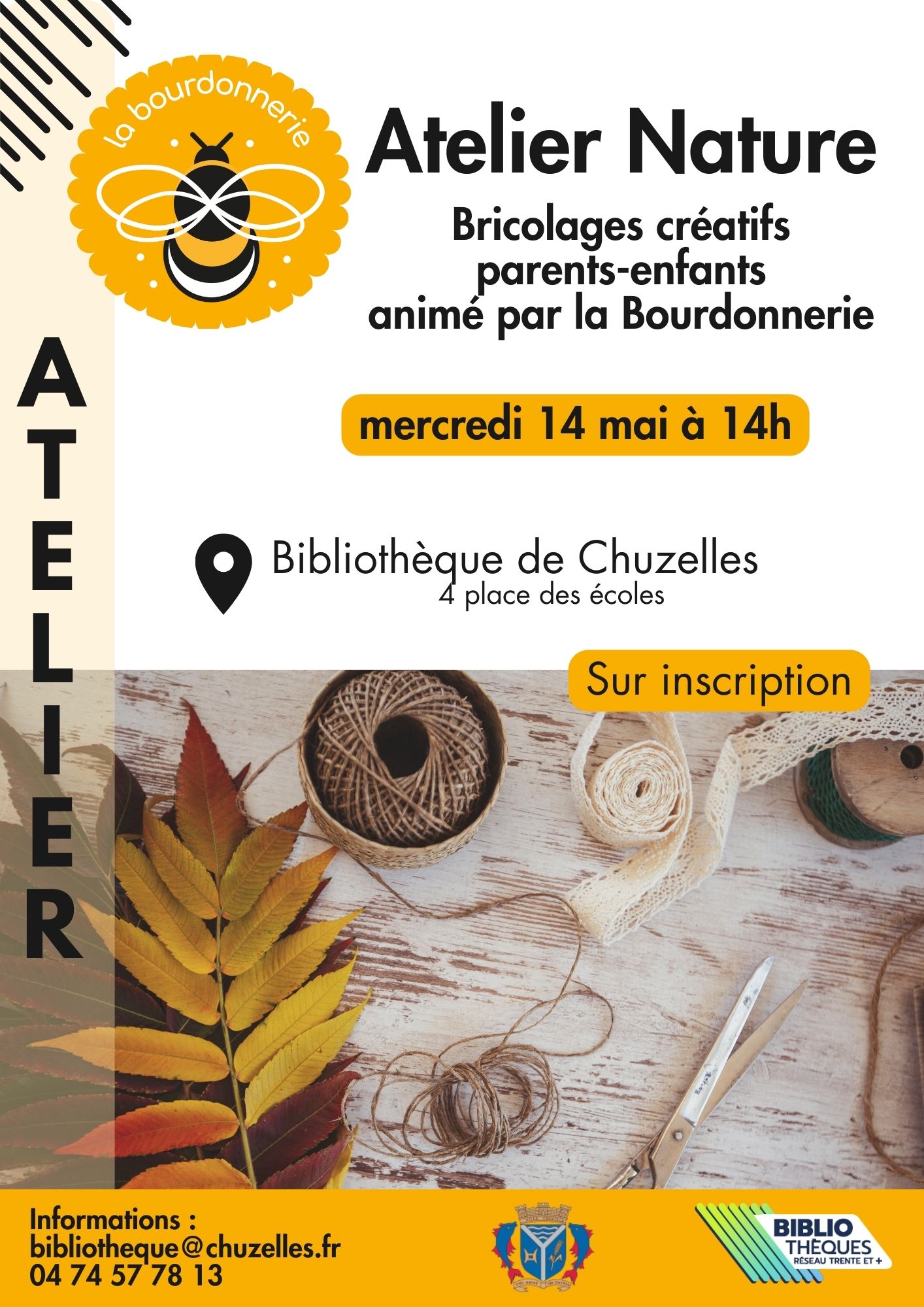 Affiche atelier nature