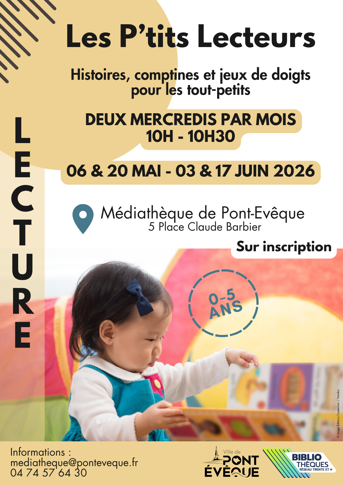 Affiche Les P'tits Lecteurs