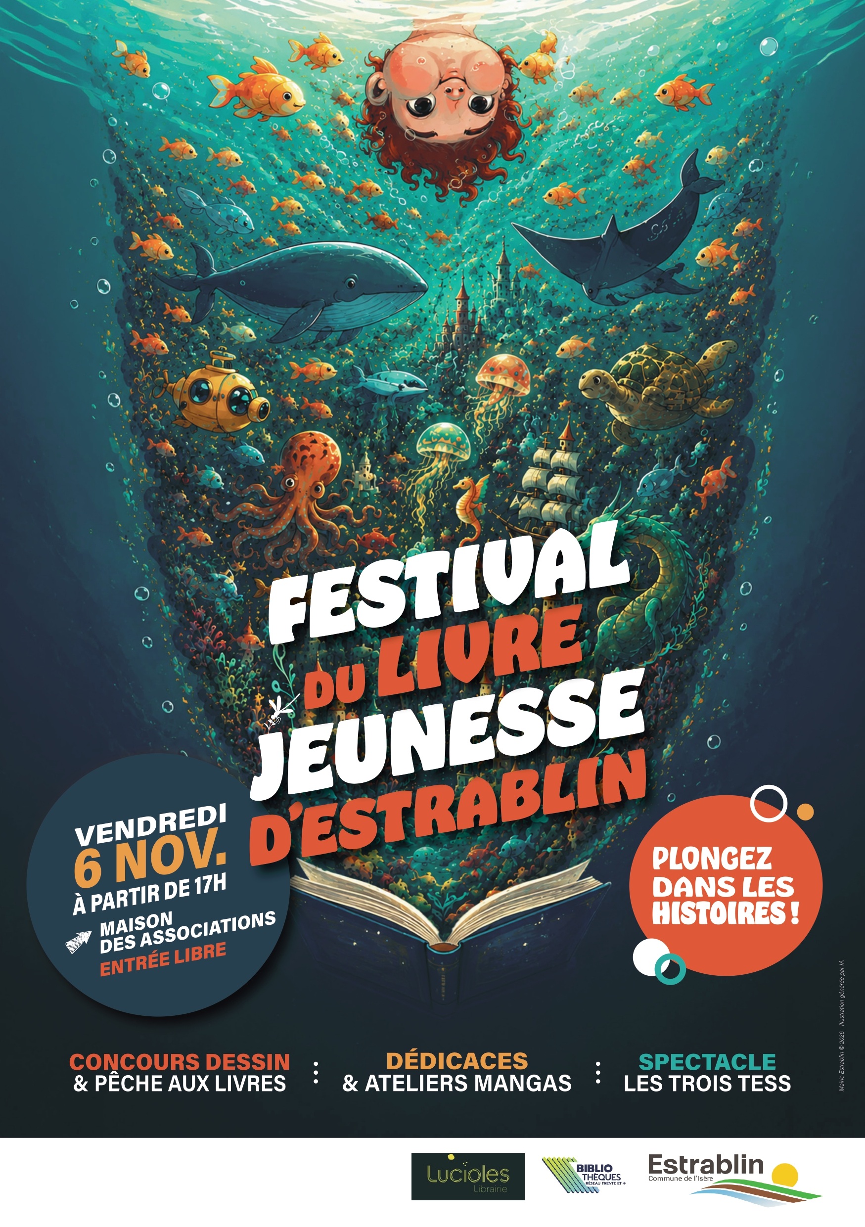 Festival Littérature Jeunesse - Estrablin-Moidieu