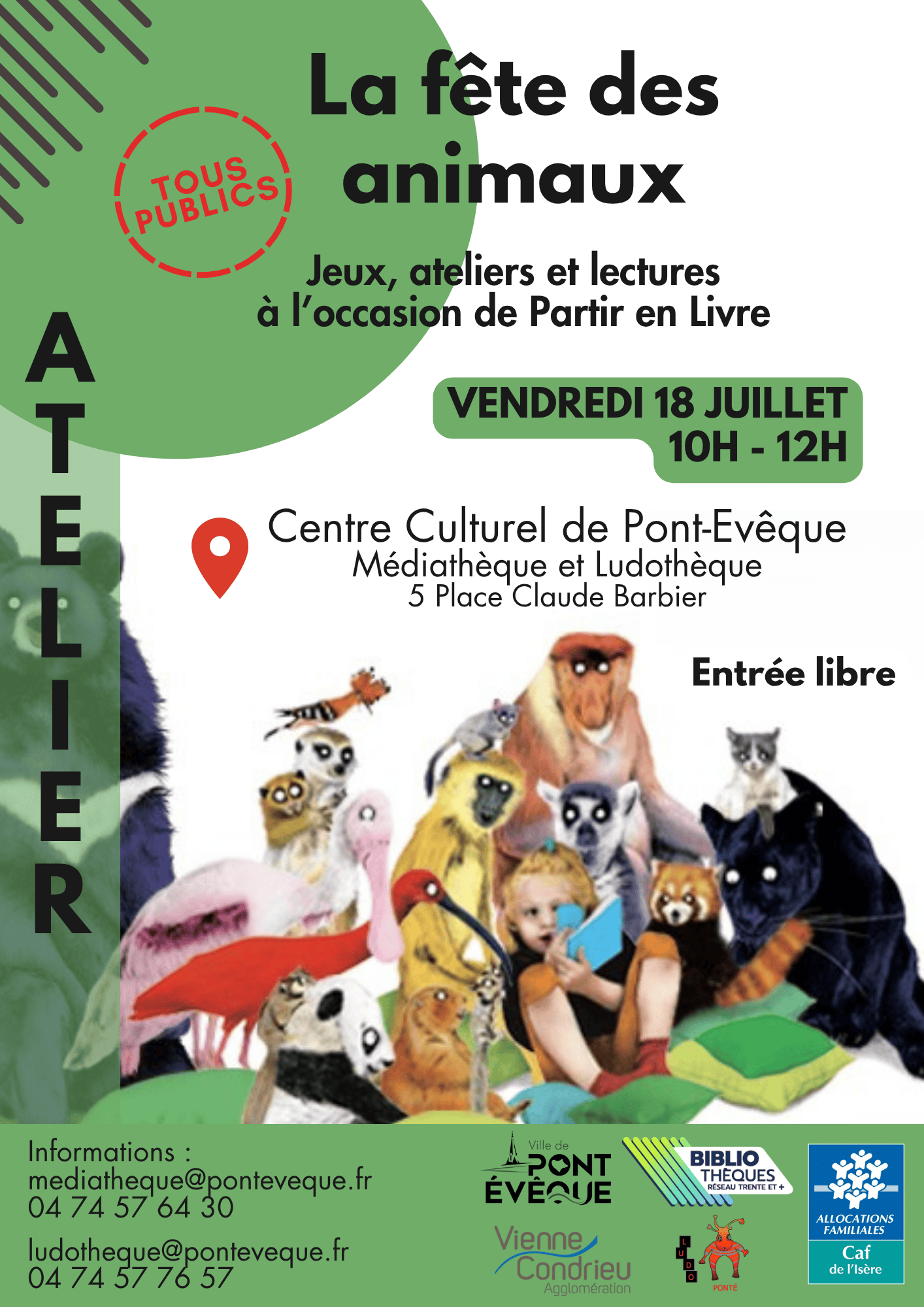 Affiche Fête des animaux