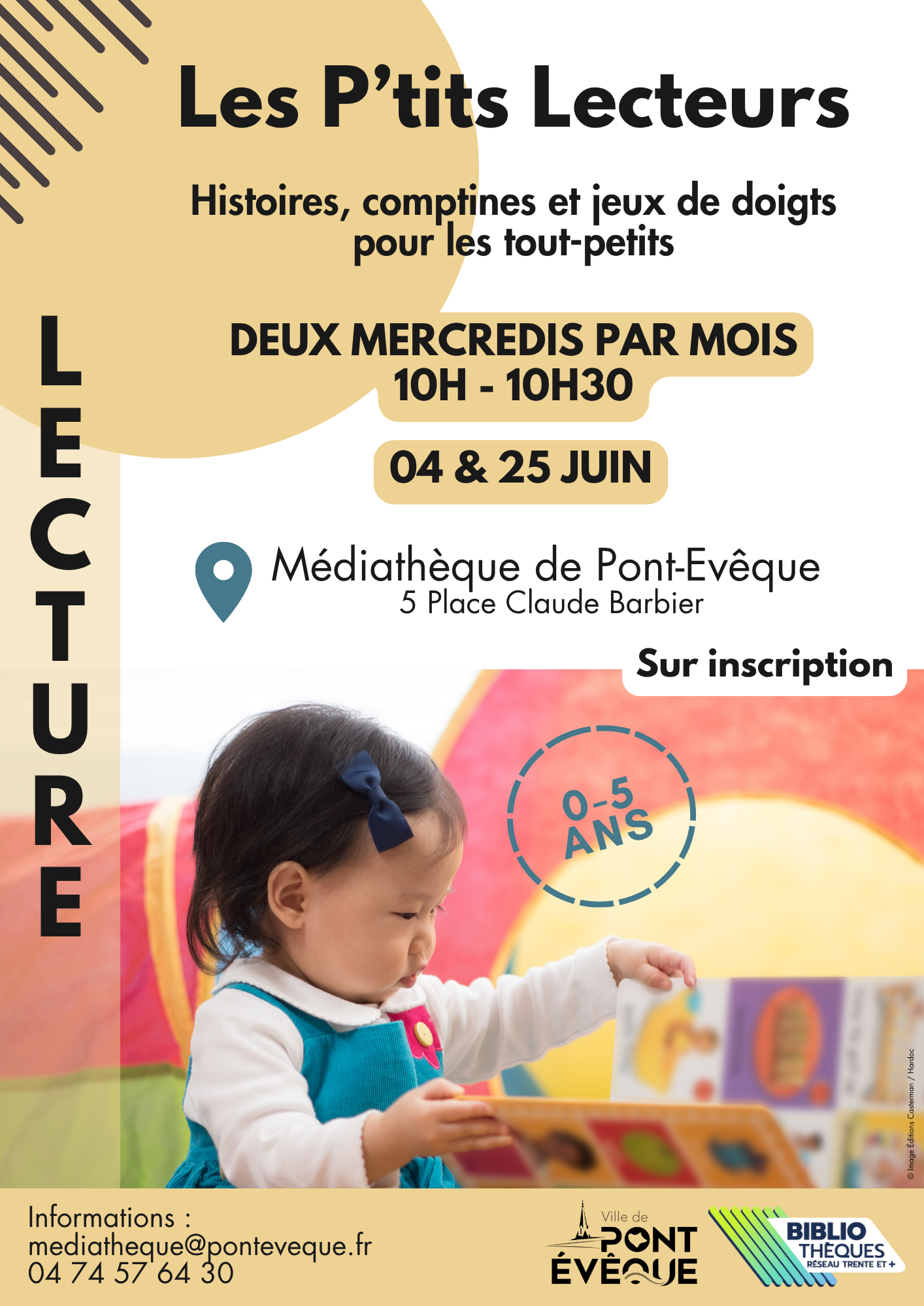 Affiche P'tits Lecteurs