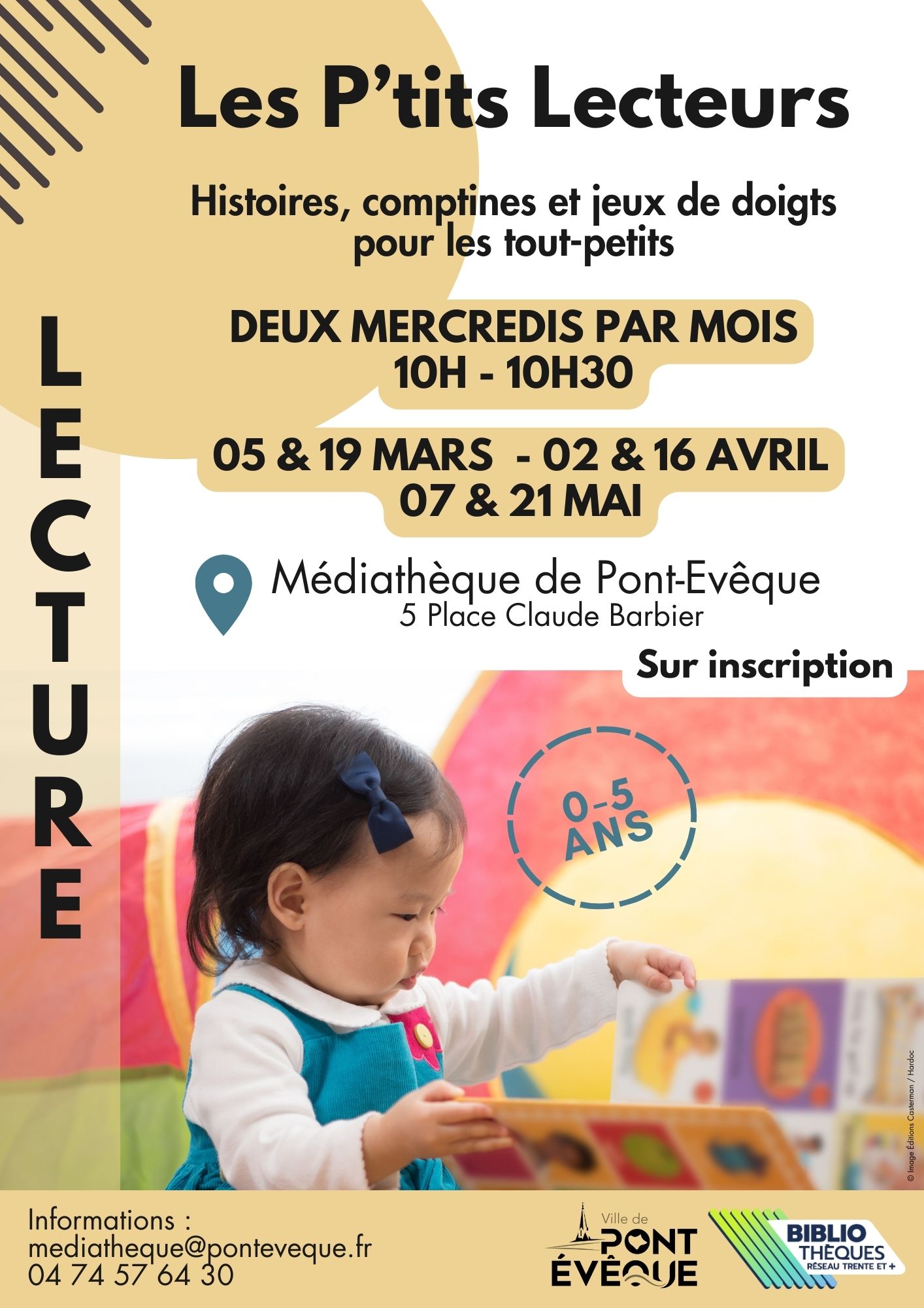 Affiche P'tits Lecteurs