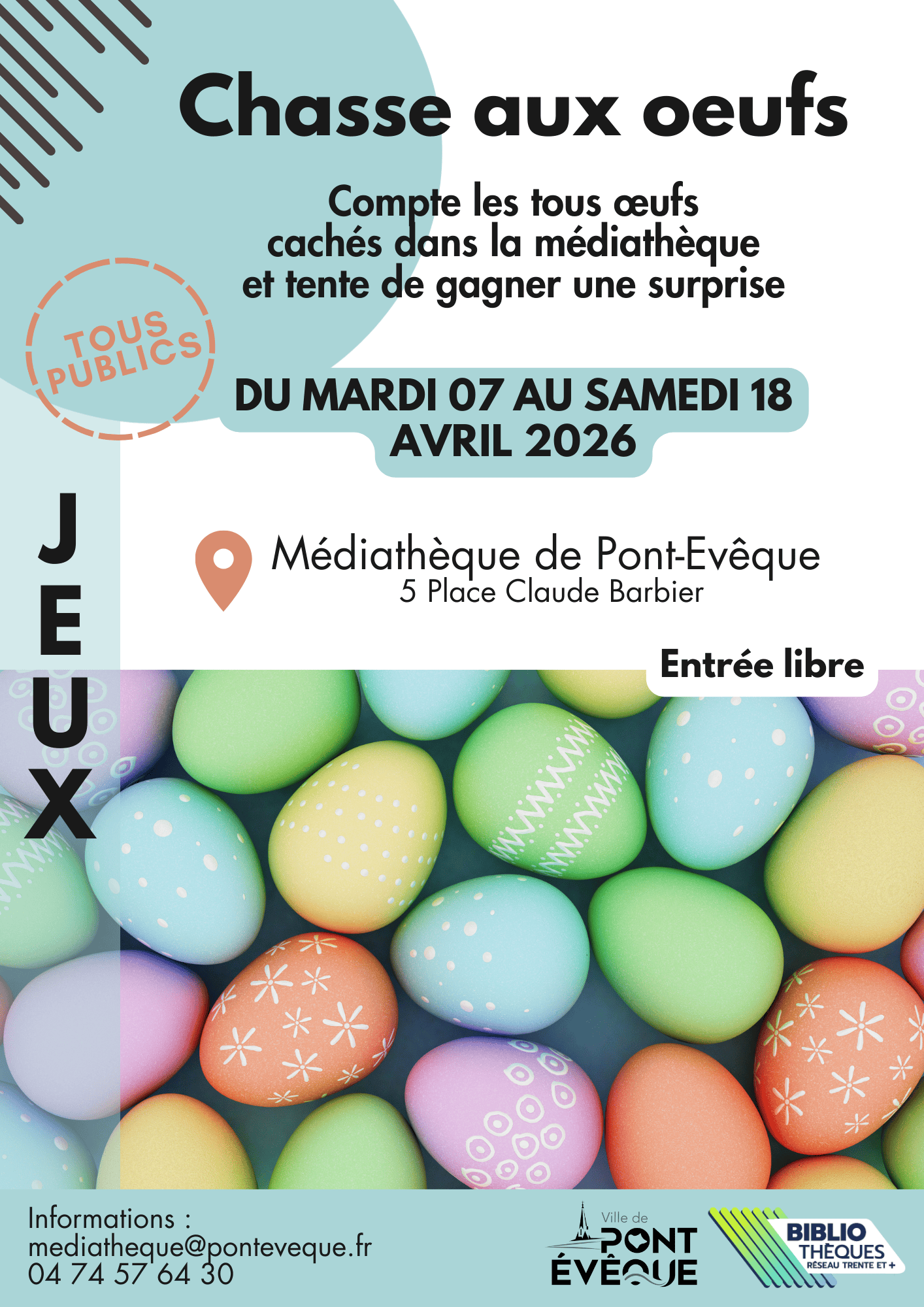 Affiche Chasse aux oeufs