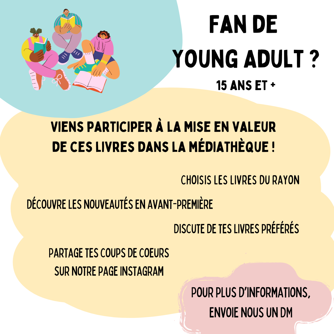 affiche sur le young adult
