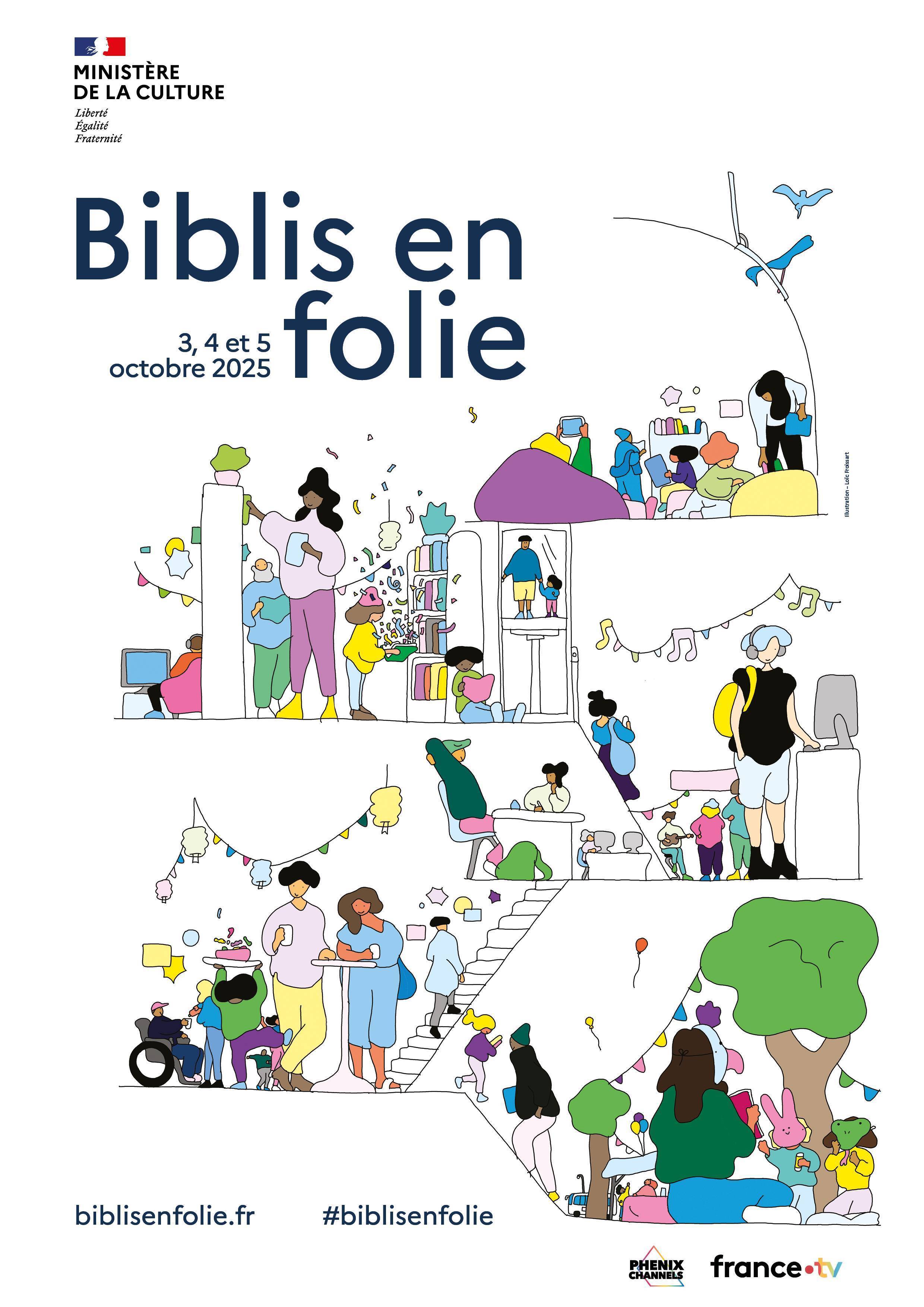 Affiche Biblis en Folie 2025