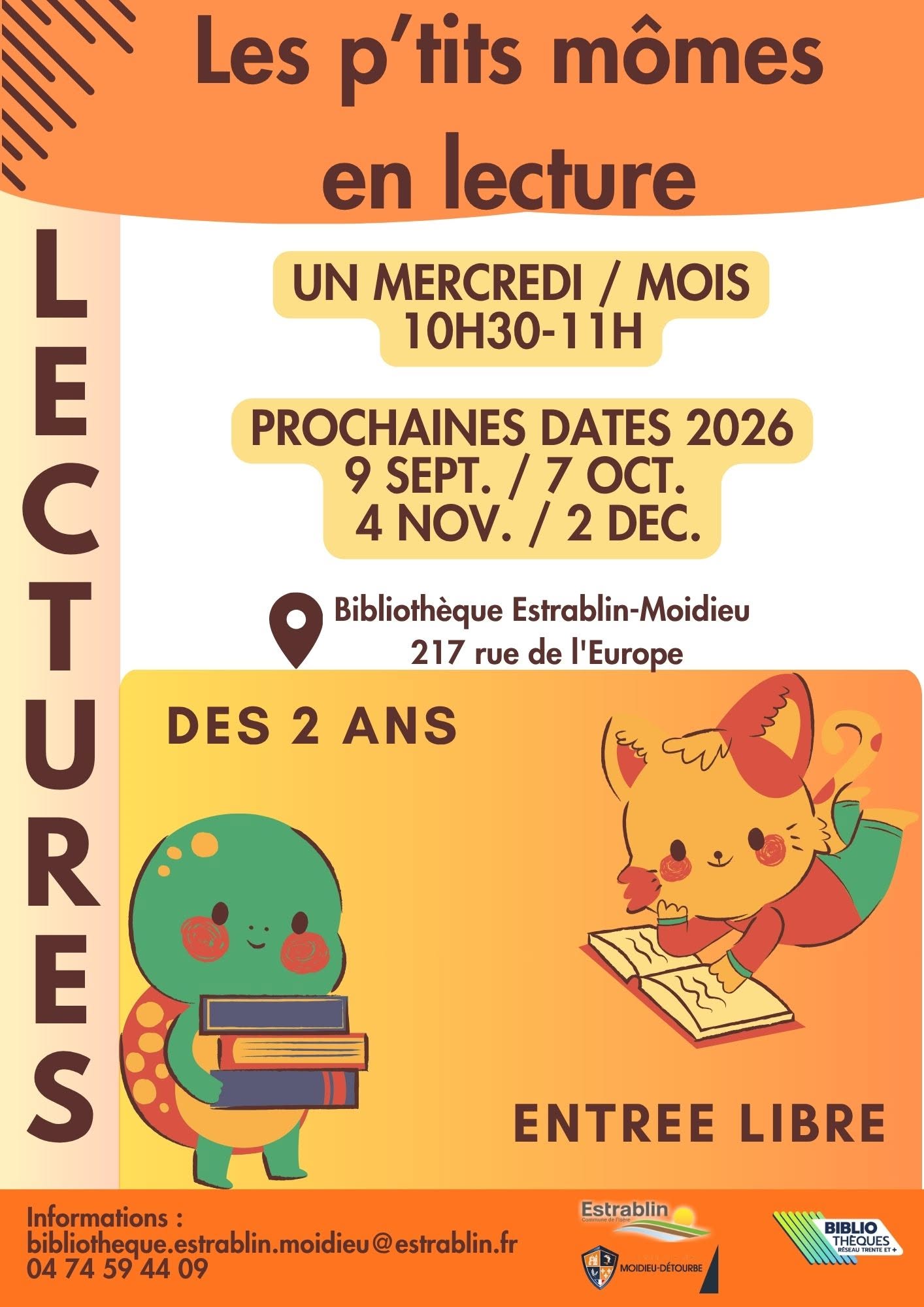 lecture enfant estrablin