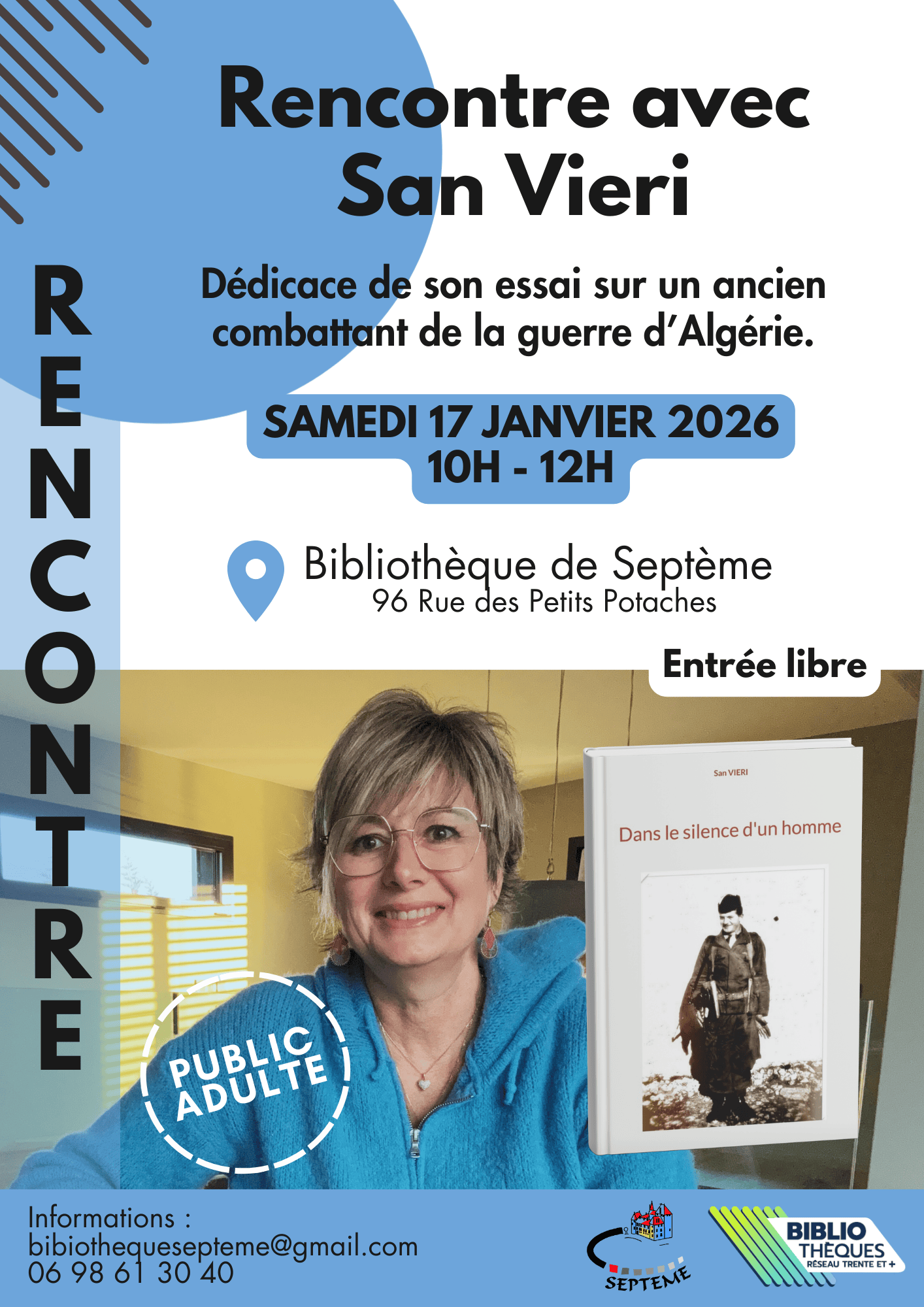 Affiche Rencontre avec San Vieri