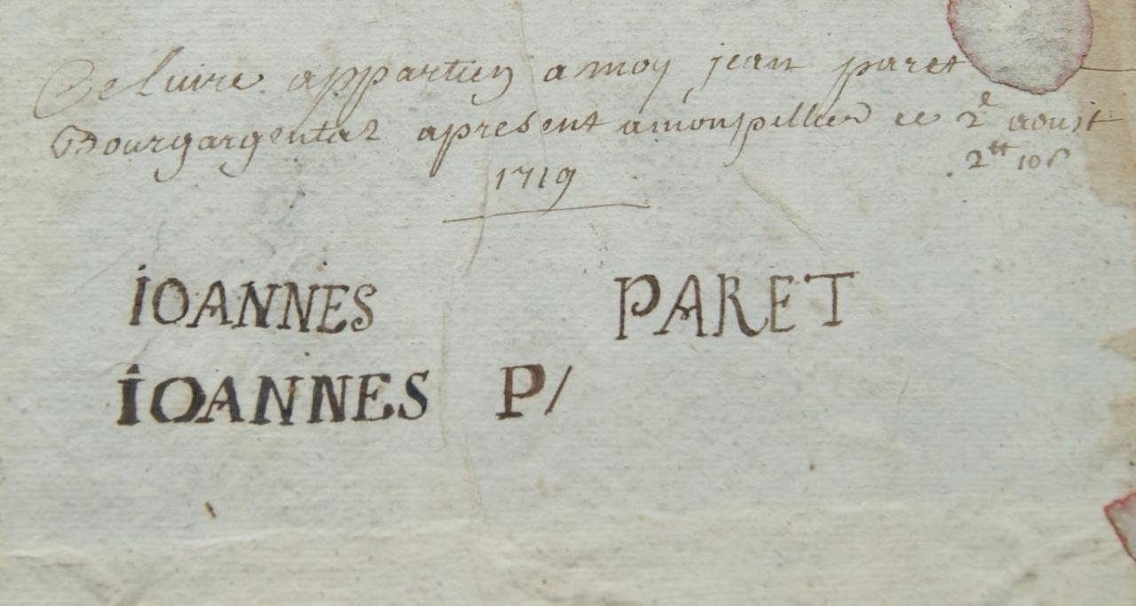 11 ex libris ioannes paret