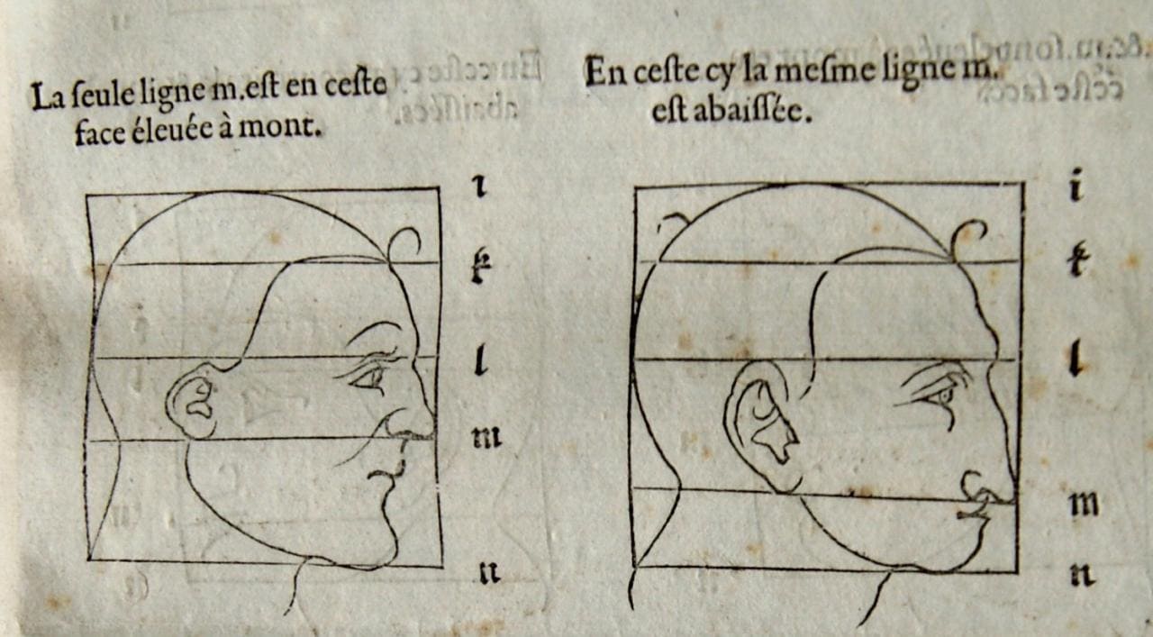 4 détail de gravure proportion visage