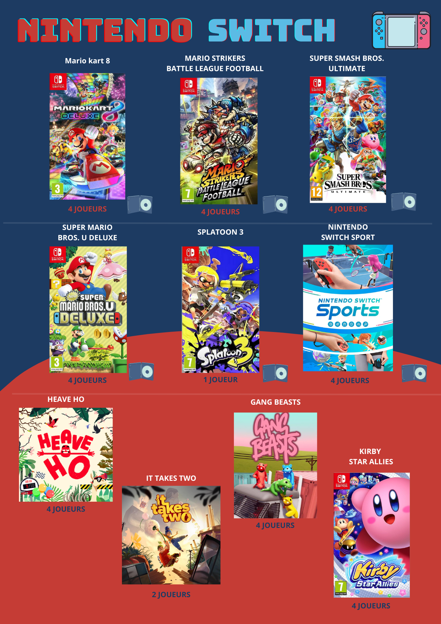 Jeux Nintendo Switch