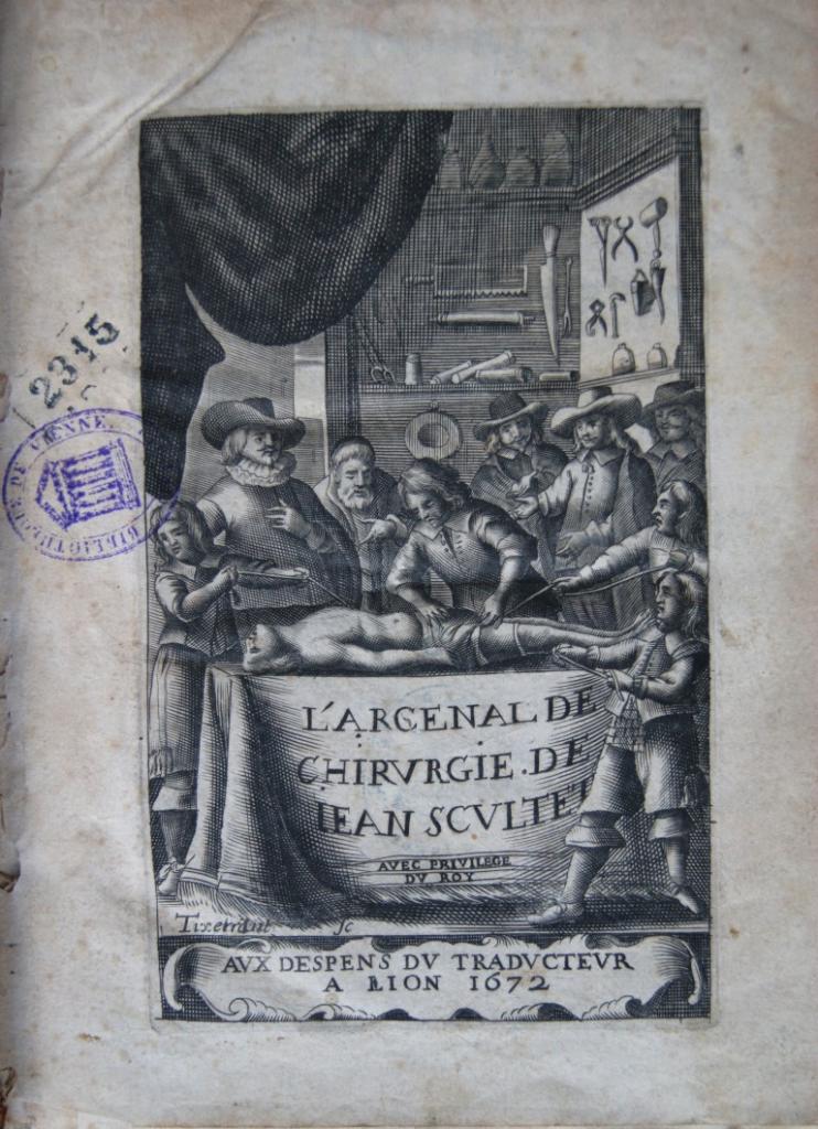 5 frontispice arcenal chirurgie