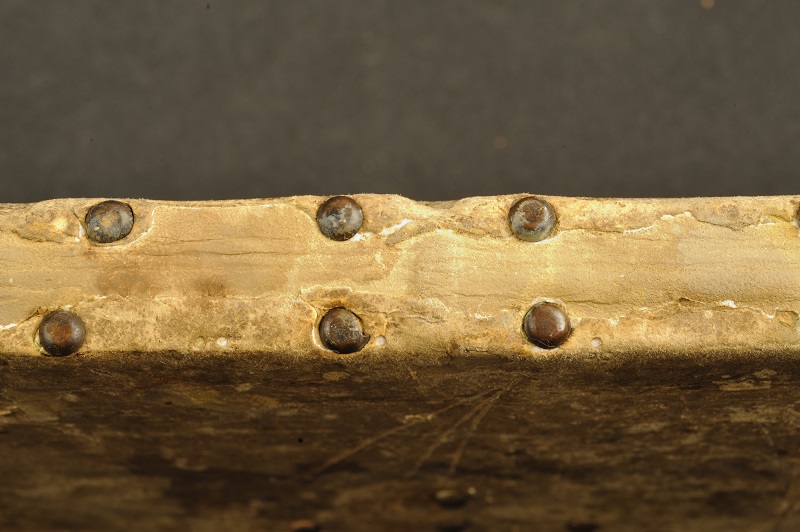 6 dos du manuscrit clous