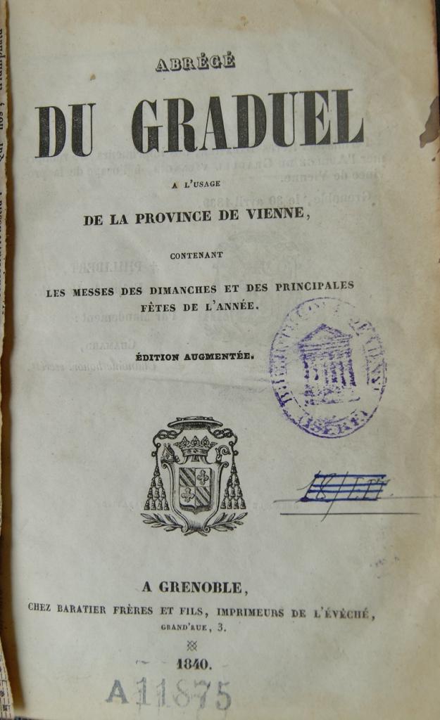 8 Abrégé du graduel