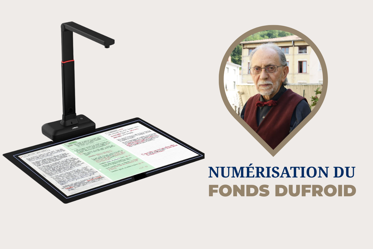 PATRIMOINE : Indisponibilité du fonds Dufroid pour sa numérisation
