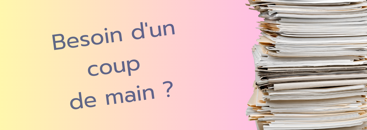 Besoin d'un coup de main  ?