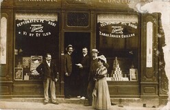 Carte postale pharmacie Miremont vers 1900
