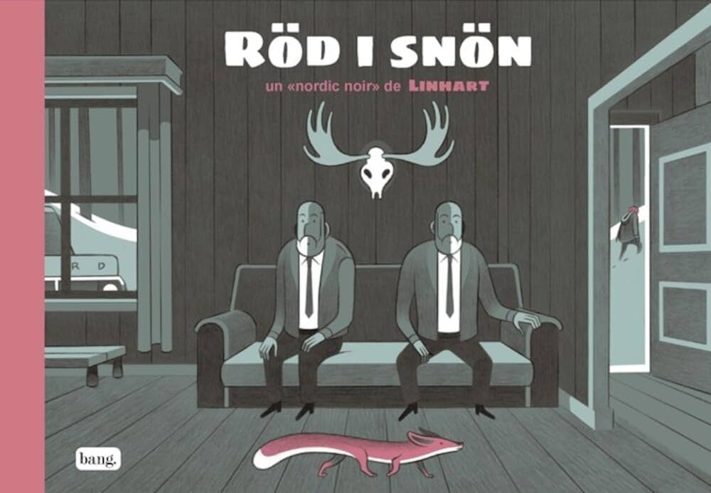Rod i Snon Rouge sur la neige