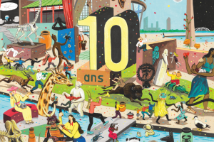 extrait affiche 10 ans musée des confluences