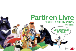 Affiche Partir en livre