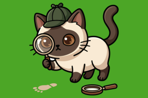 chat qui enquête